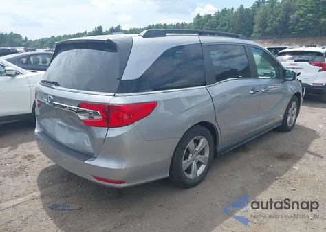 2018 Honda Odyssey Ex-L from USA, damaged, VIN 5FNRL6H72JB031773
